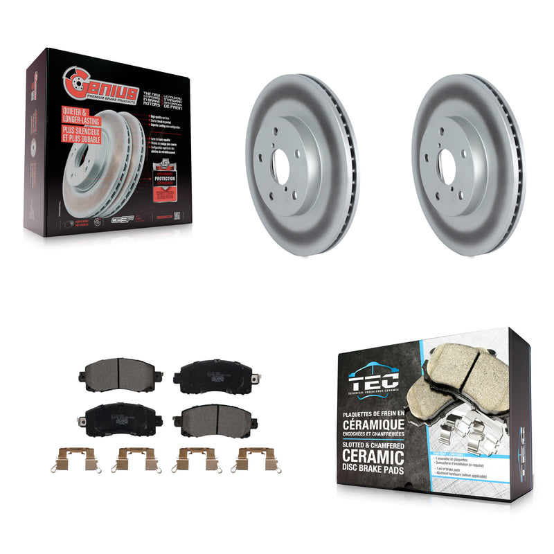 Transit Auto KGT-102725 Disc Brake Kit for 2019-2022 Subaru Forester - Front