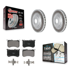 Transit Auto KGT-102726 Disc Brake Kit for 2012-2018 Mercedes-Benz CLS550 - Front