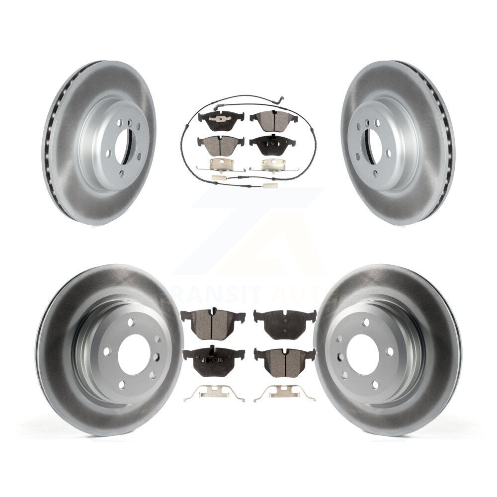 Transit Auto KGT-102729 Disc Brake Kit for 2012 BMW 335i - Front and Rear