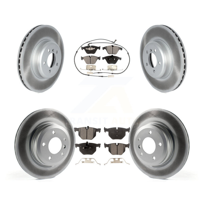 Transit Auto KGT-102729 Disc Brake Kit for 2012 BMW 335i - Front and Rear