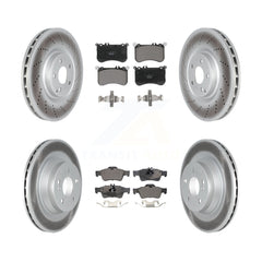 Transit Auto KGT-102738 Disc Brake Kit for 2012-2018 Mercedes-Benz CLS550 - Front and Rear