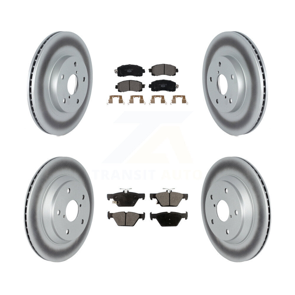 Transit Auto KGT-102739 Disc Brake Kit for 2019-2022 Subaru Forester - Front and Rear