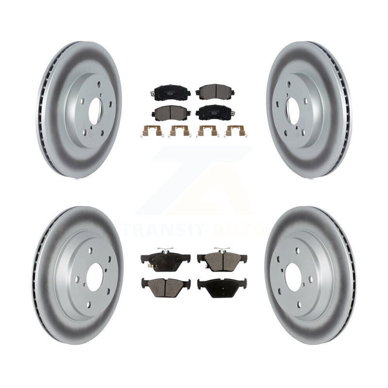 Transit Auto KGT-102739 Disc Brake Kit for 2019-2022 Subaru Forester - Front and Rear