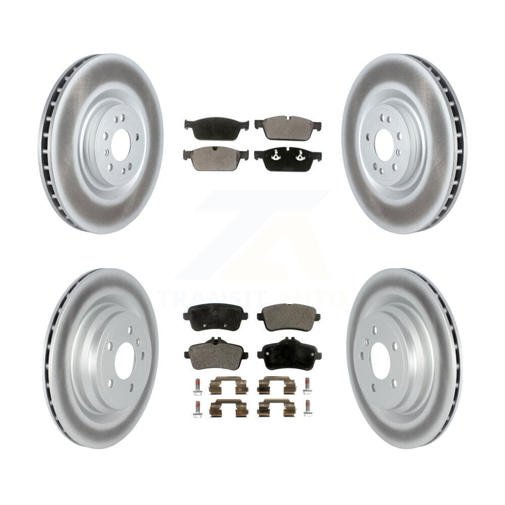 Transit Auto KGT-102742 Disc Brake Kit for 2014-2018 Mercedes-Benz GLE550e, Mercedes-Benz ML550 - Front and Rear