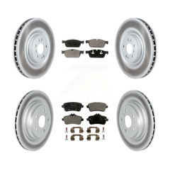 Transit Auto KGT-102742 Disc Brake Kit for 2014-2018 Mercedes-Benz GLE550e, Mercedes-Benz ML550 - Front and Rear
