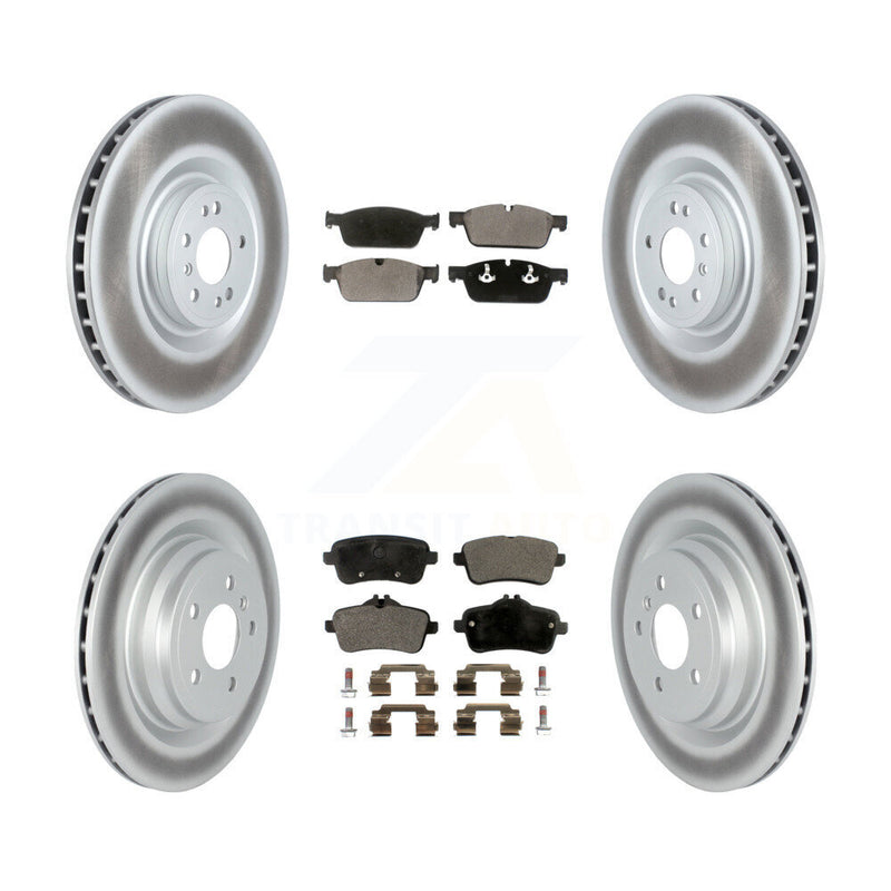 Transit Auto KGT-102742 Disc Brake Kit for 2014-2018 Mercedes-Benz GLE550e, Mercedes-Benz ML550 - Front and Rear