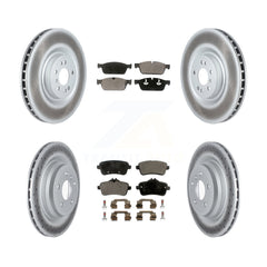 Transit Auto KGT-102743 Disc Brake Kit for 2014-2018 Mercedes-Benz GLE550e, Mercedes-Benz ML550 - Front and Rear
