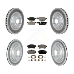 Transit Auto KGT-102744 Disc Brake Kit for 2014-2018 Mercedes-Benz GLE550e, Mercedes-Benz ML550 - Front and Rear