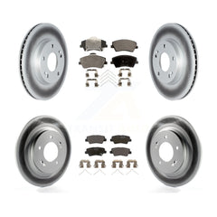 Transit Auto KGT-102746 Disc Brake Kit for 2017-2019 Kia Niro, Hyundai Ioniq - Front and Rear