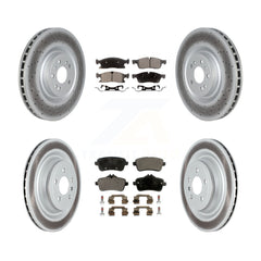 Transit Auto KGT-102749 Disc Brake Kit for 2015-2019 Mercedes-Benz GLS450, Mercedes-Benz ML250 - Front and Rear