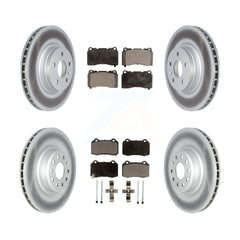 Transit Auto KGT-102756 Disc Brake Kit for 2016 Tesla S - Front and Rear