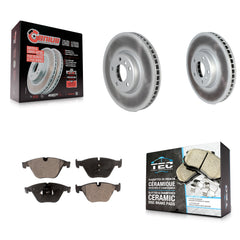 Transit Auto KGT-102761 Disc Brake Kit for 2011-2013 BMW 535i - Front