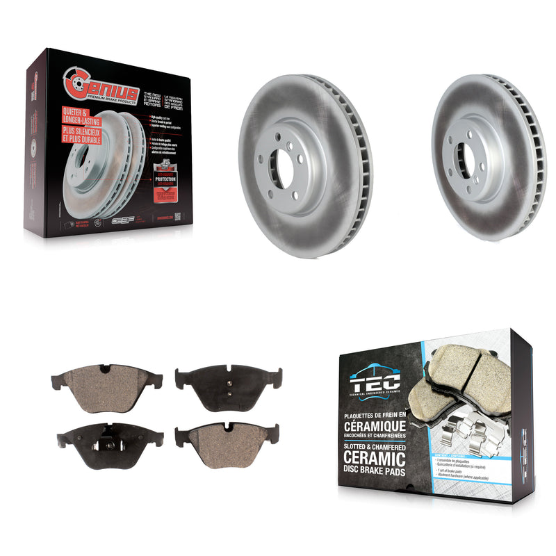 Transit Auto KGT-102761 Disc Brake Kit for 2011-2013 BMW 535i - Front