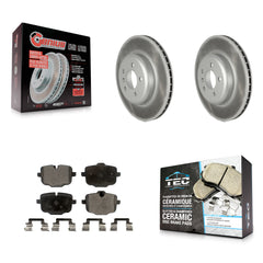 Transit Auto KGT-102763 Disc Brake Kit for 2011-2018 BMW Alpina B6 xDrive Gran Coupe, BMW 640i xDrive and More - Rear