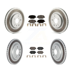 Transit Auto KGT-102781 Disc Brake Kit for 2019 Cadillac XT4 - Front and Rear