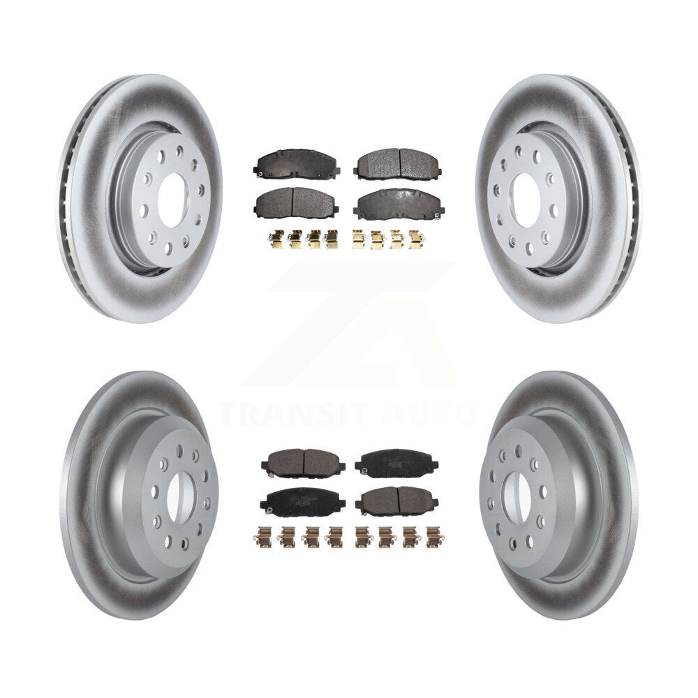 Transit Auto KGT-102784 Disc Brake Kit for 2018-2020 Jeep Wrangler - Front and Rear