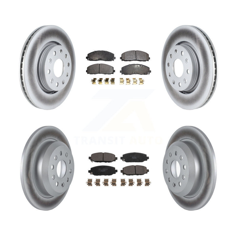 Transit Auto KGT-102784 Disc Brake Kit for 2018-2020 Jeep Wrangler - Front and Rear