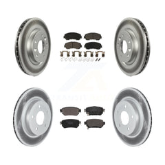Transit Auto KGT-102794 Disc Brake Kit for 2019-2023 Nissan Rogue, Nissan Rogue Sport, Nissan Qashqai - Front and Rear