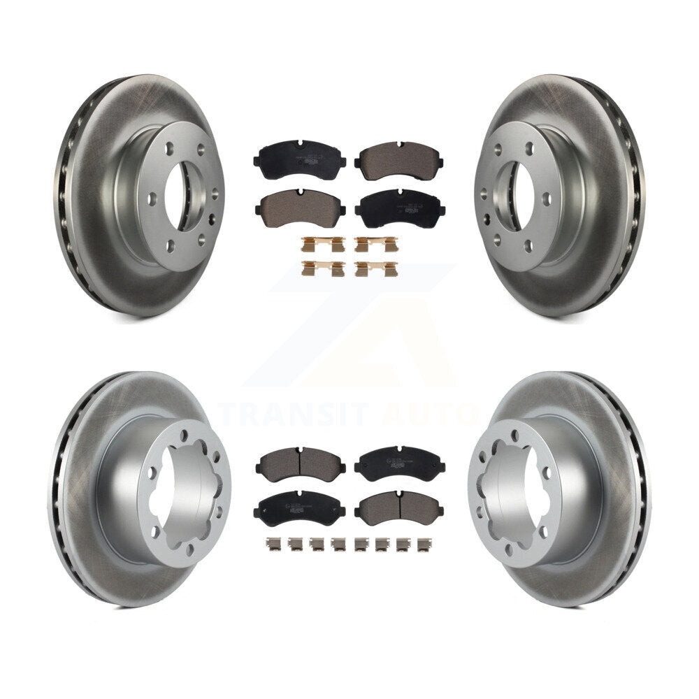 Transit Auto KGT-102797 Disc Brake Kit for 2019-2023 Mercedes-Benz Sprinter 3500, Mercedes-Benz Sprinter 3500XD, Mercedes-Benz Sprinter 4500 - Front and Rear