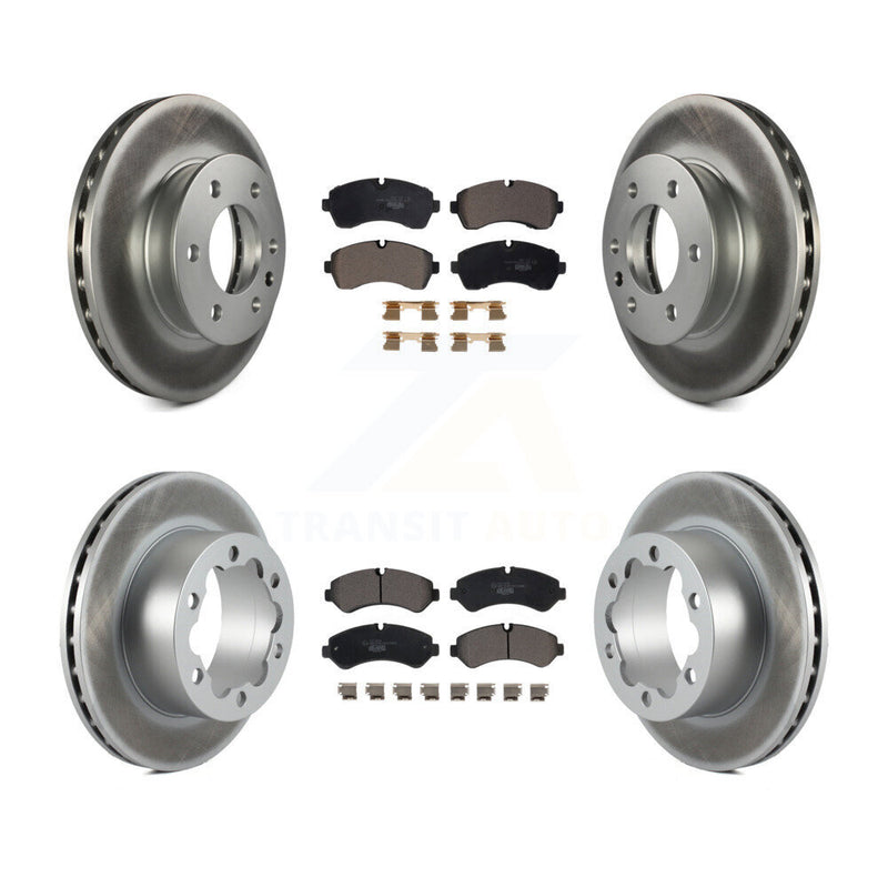 Transit Auto KGT-102797 Disc Brake Kit for 2019-2023 Mercedes-Benz Sprinter 3500, Mercedes-Benz Sprinter 3500XD, Mercedes-Benz Sprinter 4500 - Front and Rear