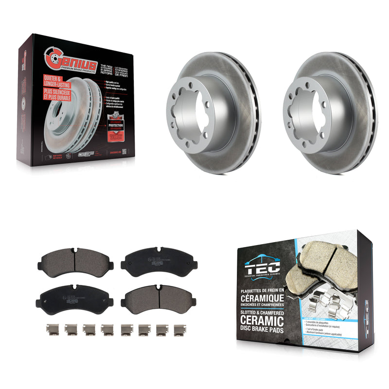 Transit Auto KGT-102798 Disc Brake Kit for 2019-2023 Mercedes-Benz Sprinter 3500, Mercedes-Benz Sprinter 3500XD, Mercedes-Benz Sprinter 4500 - Rear