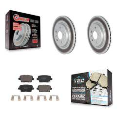 Transit Auto KGT-102800 Disc Brake Kit for 2019-2024 Buick Envision, Cadillac XT4 - Rear