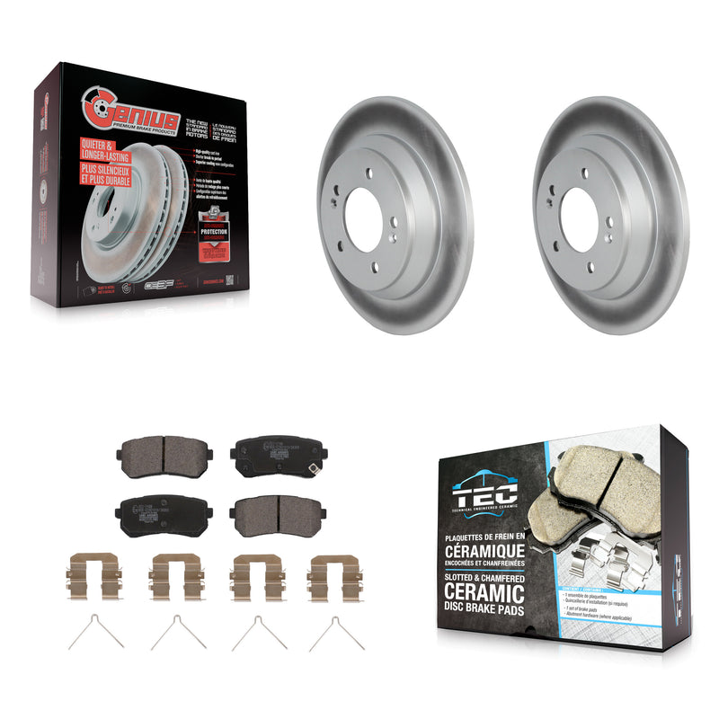 Transit Auto KGT-102803 Disc Brake Kit for 2018-2023 Hyundai Kona - Rear