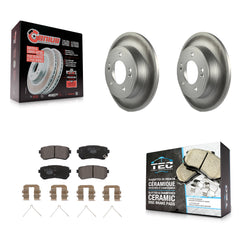 Transit Auto KGT-102805 Disc Brake Kit for 2018-2023 Hyundai Kona, Kia Seltos - Rear