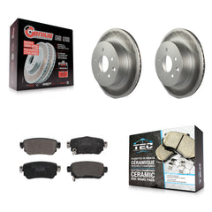 Transit Auto KGT-102806 Disc Brake Kit for 2019 Nissan Rogue Sport - Rear