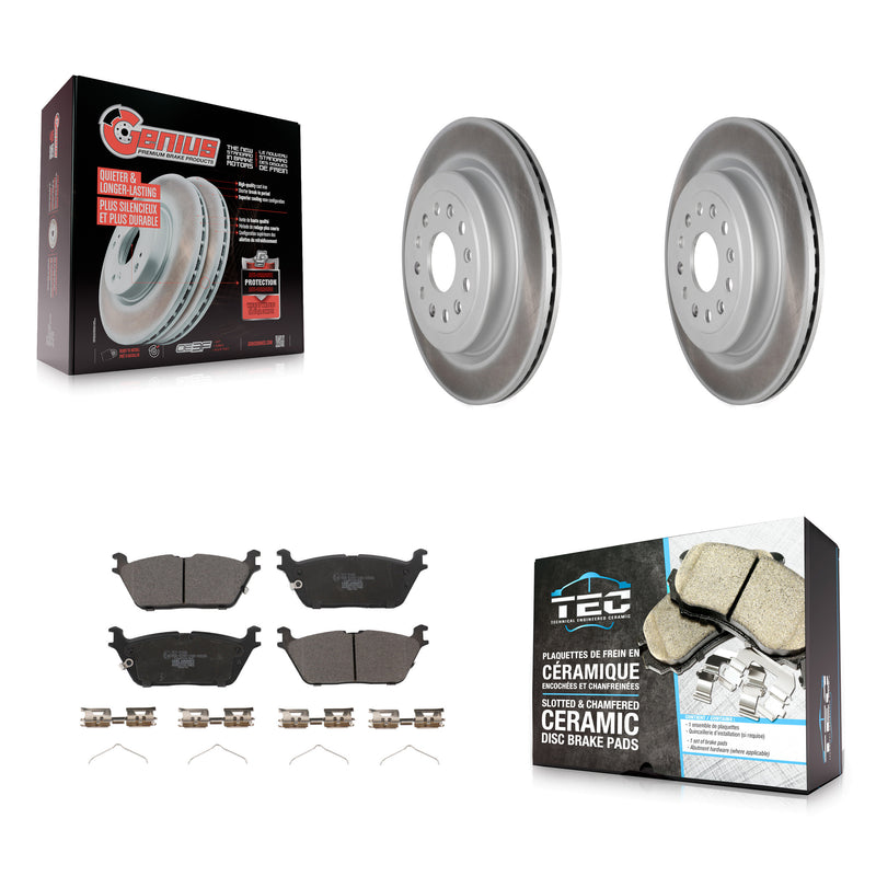 Transit Auto KGT-102813 Disc Brake Kit for 2019-2024 Ram 1500 - Rear