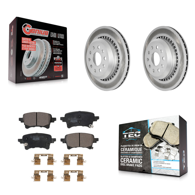 Transit Auto KGT-102814 Disc Brake Kit for 2020-2023 Jeep Wrangler, Jeep Gladiator - Rear