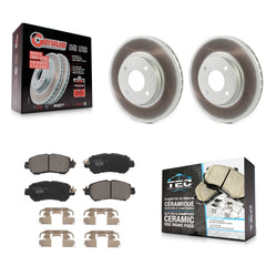 Transit Auto KGT-102820 Disc Brake Kit for 2018-2024 Nissan Kicks, Nissan Versa - Front
