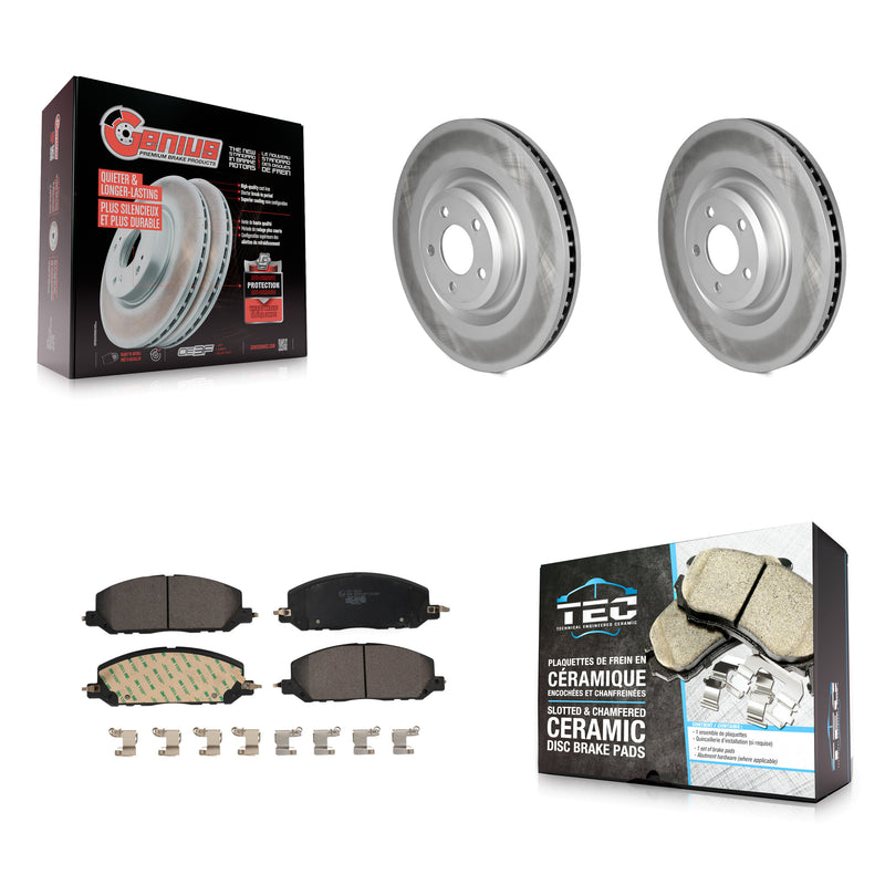 Transit Auto KGT-102825 Disc Brake Kit for 2020-2023 Lincoln Aviator, Ford Explorer, Ford Police Interceptor Utility - Front