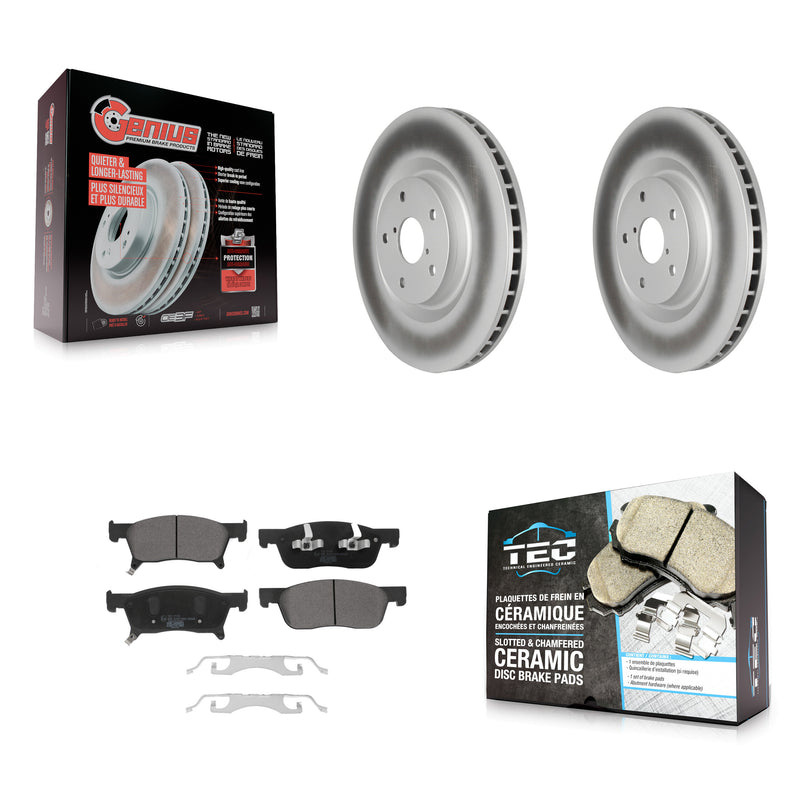 Transit Auto KGT-102831 Disc Brake Kit for 2019-2024 Subaru Ascent - Front