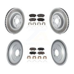 Transit Auto KGT-102834 Disc Brake Kit for 2017-2022 Kia Sportage - Front and Rear