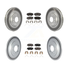 Transit Auto KGT-102835 Disc Brake Kit for 2017-2022 Hyundai Tucson, Kia Sportage - Front and Rear