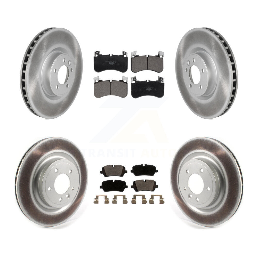 Transit Auto KGT-102838 Disc Brake Kit for 2018 Land Rover Range Rover - Front and Rear
