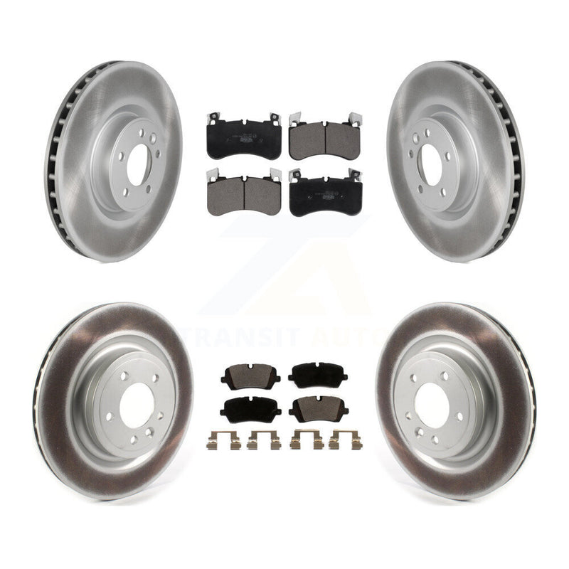 Transit Auto KGT-102838 Disc Brake Kit for 2018 Land Rover Range Rover - Front and Rear