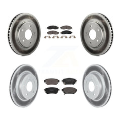 Transit Auto KGT-102842 Disc Brake Kit for 2018-2023 Nissan LEAF - Front and Rear