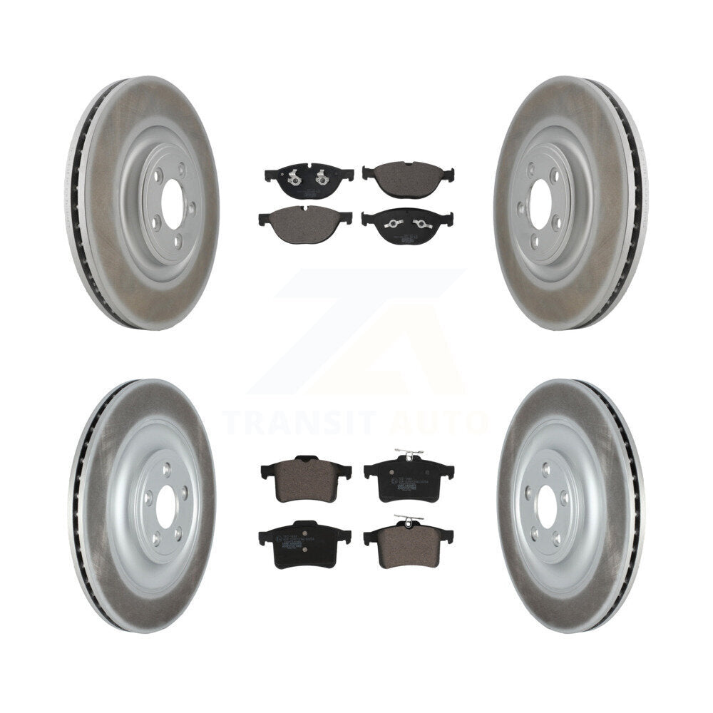 Transit Auto KGT-102844 Disc Brake Kit for 2010 Jaguar XF - Front and Rear
