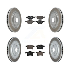 Transit Auto KGT-102844 Disc Brake Kit for 2010 Jaguar XF - Front and Rear