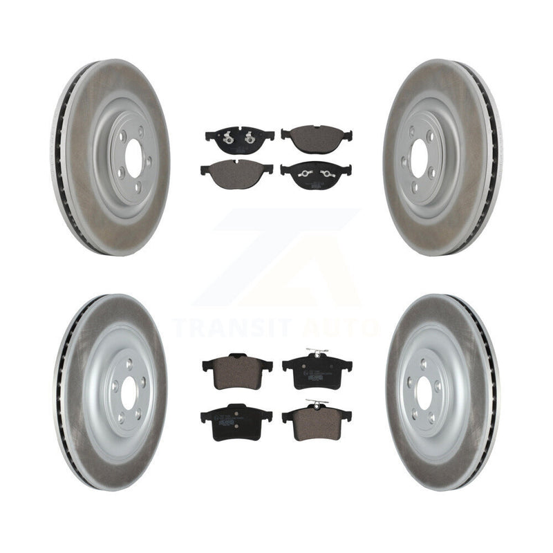 Transit Auto KGT-102844 Disc Brake Kit for 2010 Jaguar XF - Front and Rear