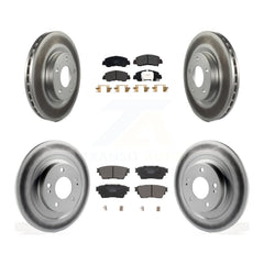 Transit Auto KGT-102845 Disc Brake Kit for 2018-2022 Mitsubishi Eclipse Cross - Front and Rear