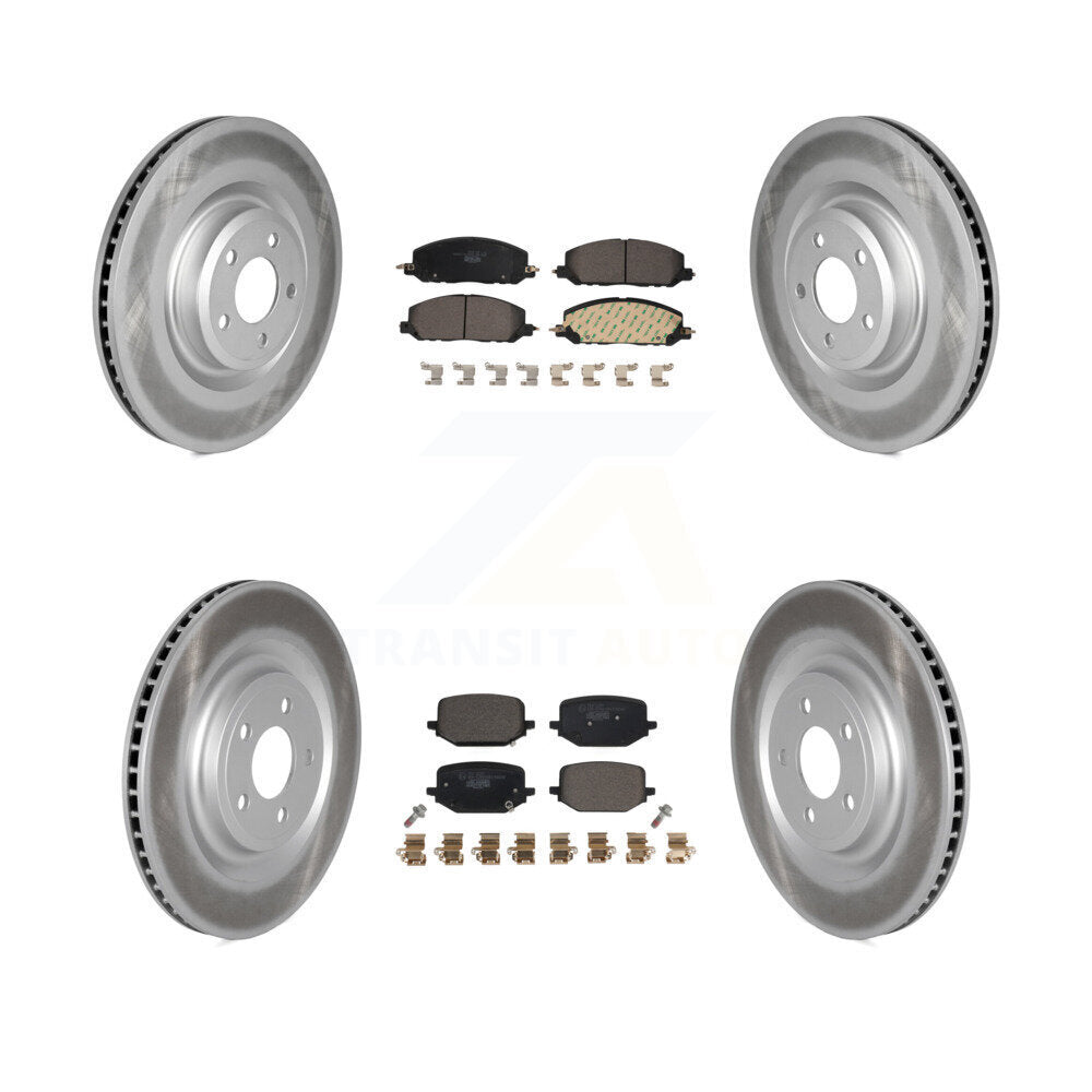 Transit Auto KGT-102846 Disc Brake Kit for 2020-2023 Lincoln Aviator, Ford Police Interceptor Utility - Front and Rear