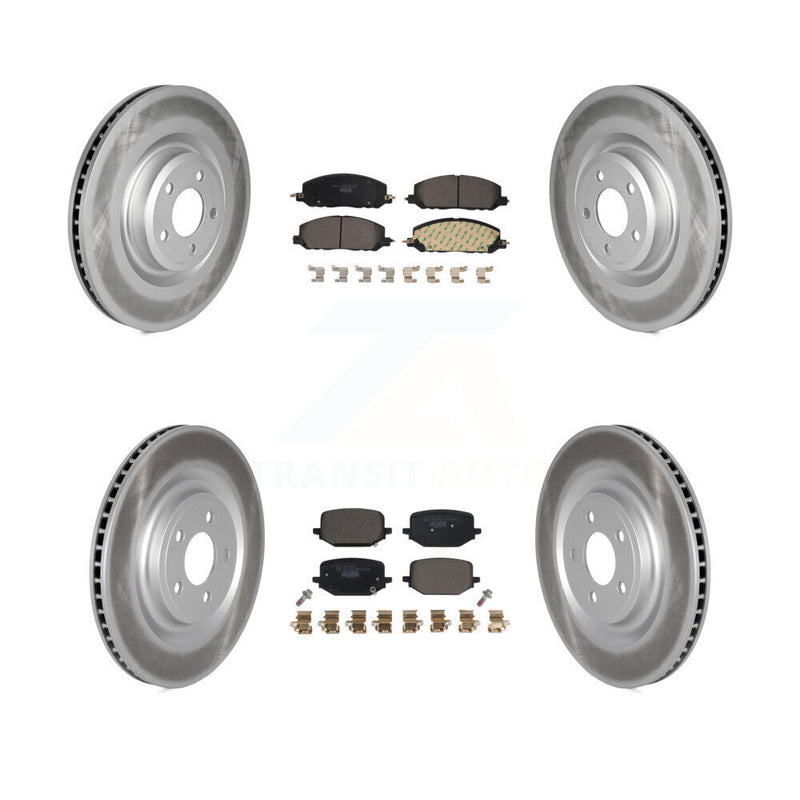 Transit Auto KGT-102846 Disc Brake Kit for 2020-2023 Lincoln Aviator, Ford Police Interceptor Utility - Front and Rear