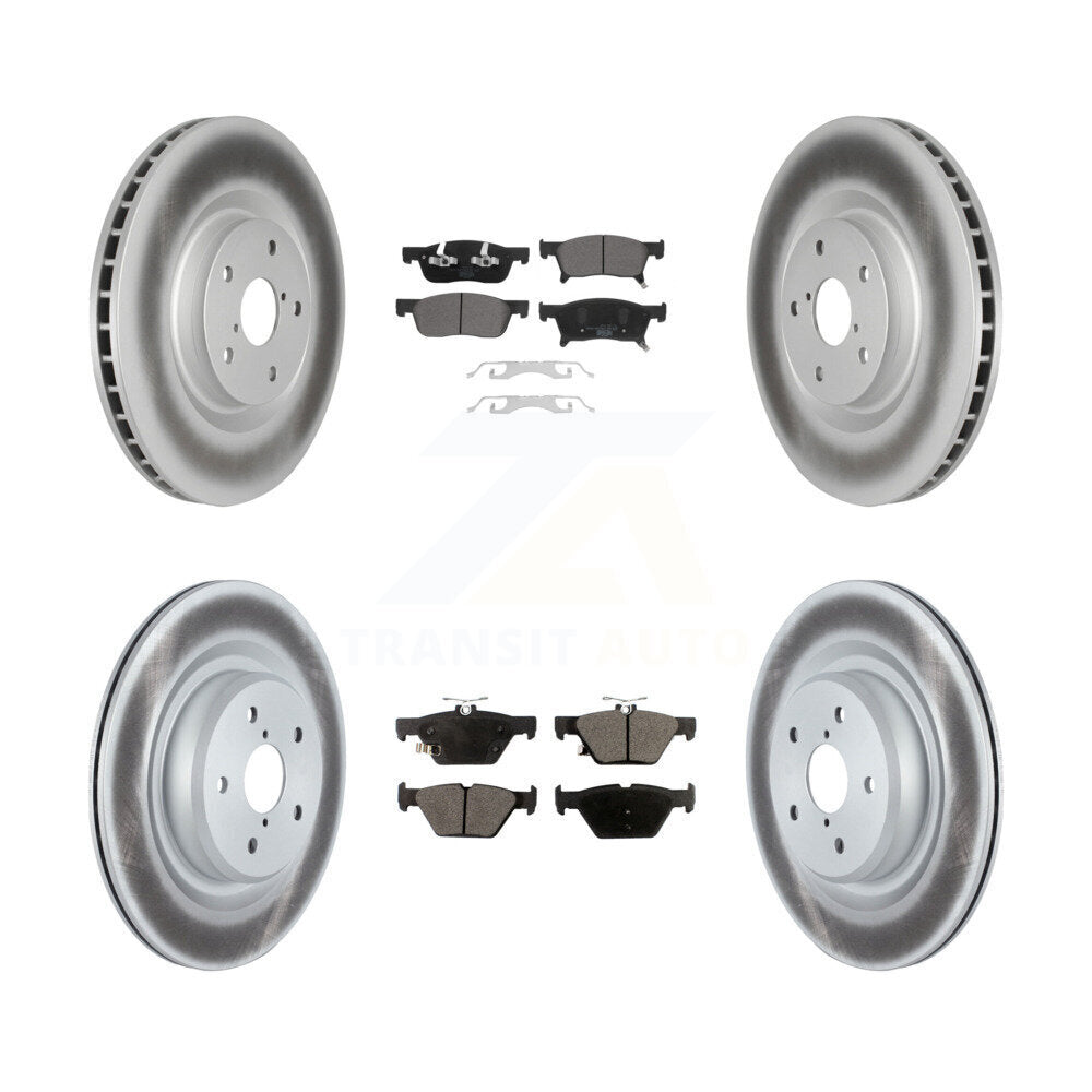 Transit Auto KGT-102849 Disc Brake Kit for 2019-2024 Subaru Ascent - Front and Rear