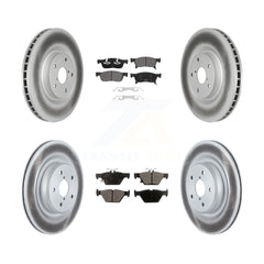 Transit Auto KGT-102849 Disc Brake Kit for 2019-2024 Subaru Ascent - Front and Rear