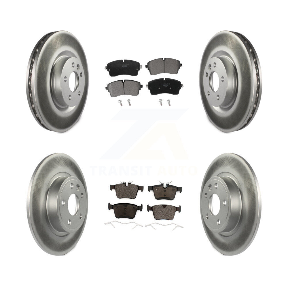 Transit Auto KGT-102853 Disc Brake Kit for 2018-2020 Jaguar E-Pace - Front and Rear
