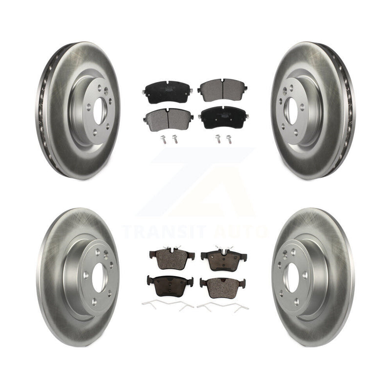 Transit Auto KGT-102853 Disc Brake Kit for 2018-2020 Jaguar E-Pace - Front and Rear