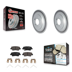 Transit Auto KGT-102858 Disc Brake Kit for 2017-2022 Hyundai Nexo, Hyundai Tucson, Kia Sportage - Rear